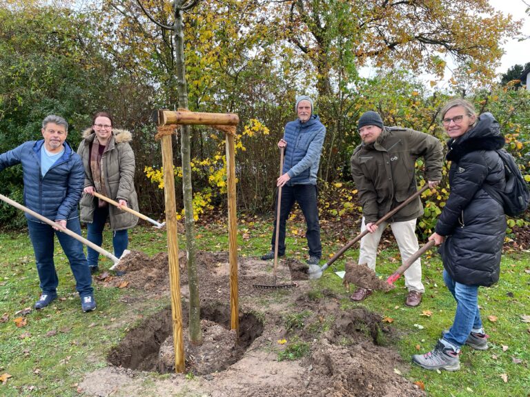 Grüne spenden BUGA-Baum für den Gartenschaupark